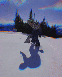 blastinsebastian snowboarding barnyardbosd GIF