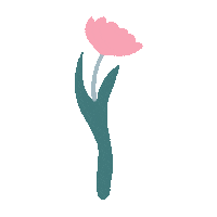 Flower Love Sticker by emBELLEished