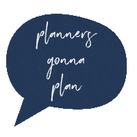 Planning Planner Sticker by STARTplanner.com
