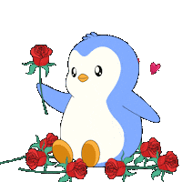 Ask Out I Love You Sticker by Pudgy Penguins