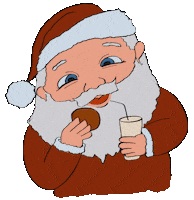 Hungry X-Mas Sticker