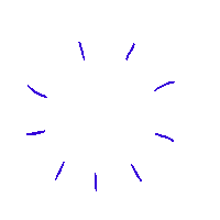 Flashing Lights Point Sticker by delosreyesdavid