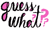 Question Guess What Sticker