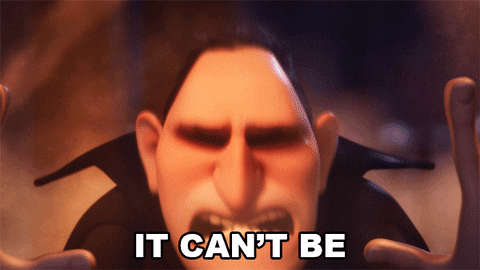Hotel T Reaction GIF by Hotel Transylvania