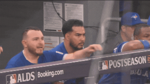 Celebrate Lets Go GIF by Toronto Blue Jays