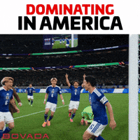 World Cup 2026 Samurai Blue GIF by Bovada