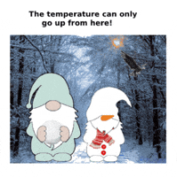 Snowman Snowball GIF