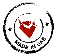 Made In Uae Sticker by Caracal bjj
