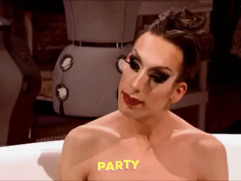 all stars 2 party GIF
