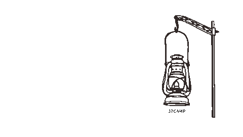 Lantern Camping Sticker by 37CAMP