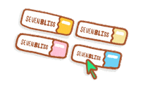 Chocolate Sticker by Seven Bliss