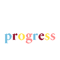 Work In Progress Sticker by studio flabbergasted