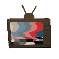 Television Video Sticker