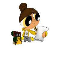 Powerpuff Girls Art Sticker