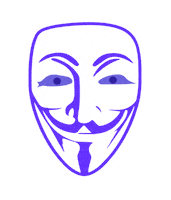 V For Vendetta Celebration Sticker by Togee Technologies