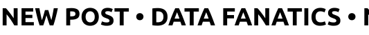 Sticker by Data Fanatics