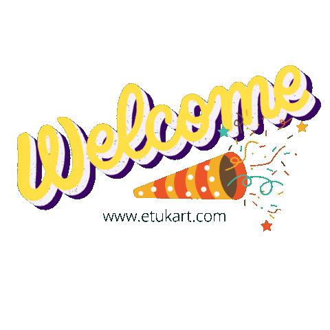 Welcome Sticker by Etukart