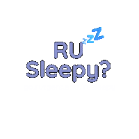 Sleep Rutgers Sticker by rustudenthealth