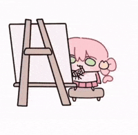 Pink Drawing GIF