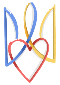 Ukraine Ua Sticker by Blacklead
