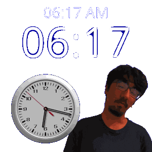 6 Am Sticker