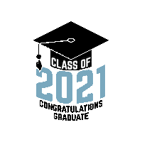Graduation Class Of 2021 Sticker by bcgators