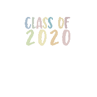 Parchmentandtea graduation cap class of 2020 geslaagd Sticker