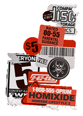 Homixide Meechie Sticker by Homixide Gang