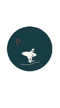 shedtofino yummy delicious burger surf Sticker