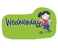 Coffee Wednesday Sticker by Alicia Souza