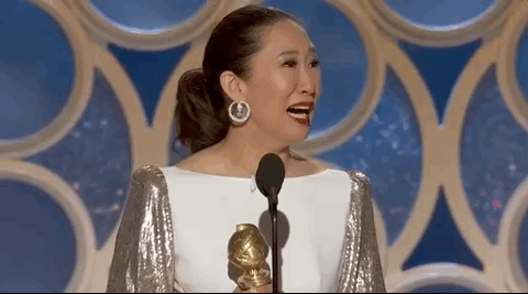 sandra oh GIF by Golden Globes