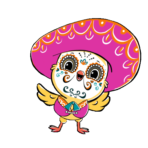 Day Of The Dead Halloween Sticker by Canticos World