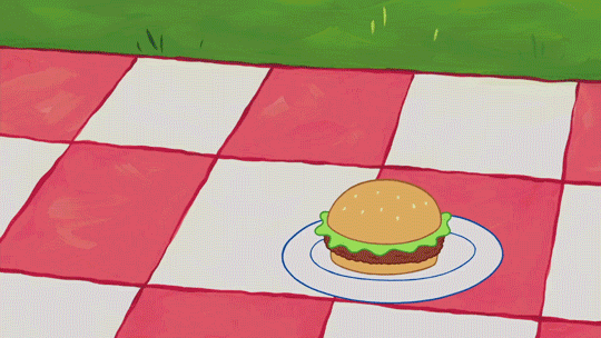 hungry burger GIF by SpongeBob SquarePants