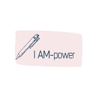 Copywriter Sticker by iampower.nl