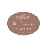 Coffee Content Sticker by iampower.nl