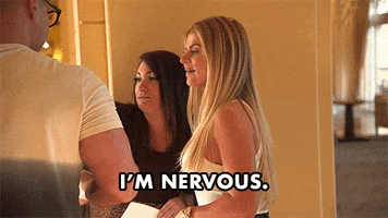 Nervous Jersey Shore GIF by Jersey Shore Family Vacation