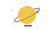 Space Star Sticker by Socialfly