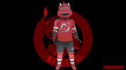 Hockey Mascot GIF by NJ Devil
