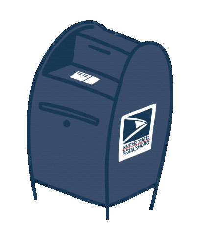 Mailing Post Office Sticker