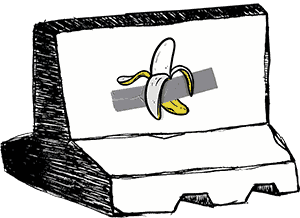 Happy Street Art Sticker by Visual Jalanan