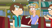 Money Dancing GIF by American Dad