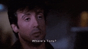where's tony? sylvester stallone GIF by Warner Archive
