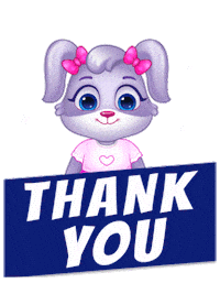 Thank You So Much Sticker by Lucas and Friends by RV AppStudios