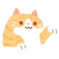 Cat Come Sticker by singapaw