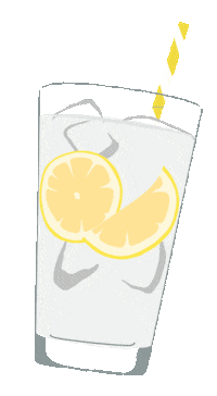 Lemon Juice Sticker