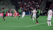 Jumping Champions League GIF by FC Red Bull Salzburg