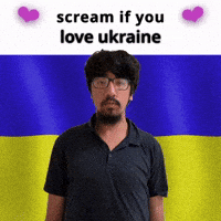 (silent) scream if you love ukraine