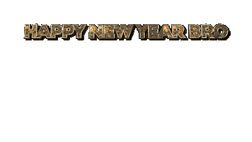 Happy New Year Bro Sticker by Vinnie Camilleri
