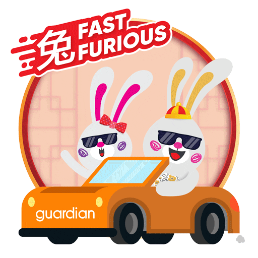 Too Fast Too Furious Car Sticker by Guardian Malaysia