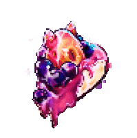 Strawberry Cake Eye Sticker